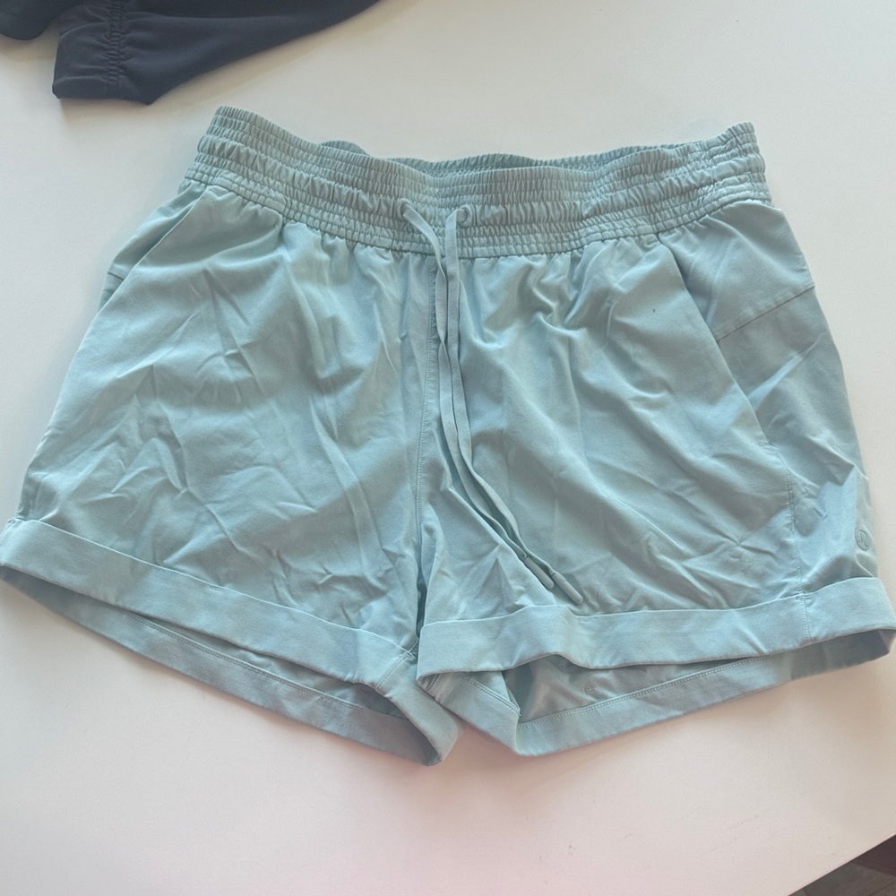 Lululemon Light Blue Shorts